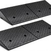 5.9 in Heavy-Duty Rubber Curb Ramp 38.6" L x 15" W by CAAP DRIVEN-0