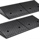 5.9 in Heavy-Duty Rubber Curb Ramp 38.6" L x 15" W by CAAP DRIVEN-0