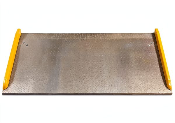 Aluminum Truck Dockboard Vestil TAS-10-7248 Steel Safety Curbs 48x72-2
