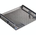 Aluminum Tread Plate Vestil AMD-3018 Mini Dock 18x30 600lb Silver-0