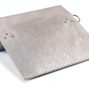 Vestil E-3036 Aluminum Economizer Dock Plate 30in x 36in 3/8in Thick-0