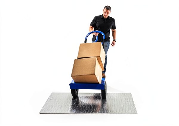 Aluminum Economizer Dock Plate Vestil 48x30 3/8 inch Thick 4100 lb-5