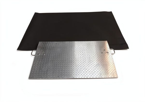 Aluminum Economizer Dock Plate Vestil 48x30 3/8 inch Thick 4100 lb-4