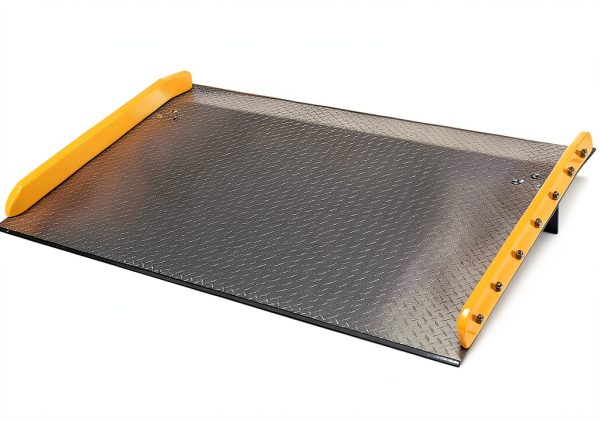 Aluminum Truck Dockboard Vestil TAS-10-7248 Steel Safety Curbs 48x72-1