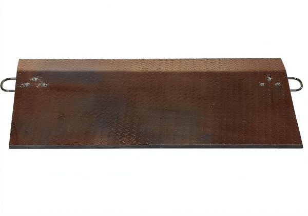 Aluminum Economizer Dock Plate Vestil EH-6036 60x36in 6600lb Silver-2