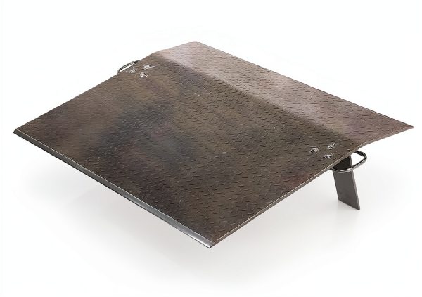 Aluminum Economizer Dock Plate Vestil EH-6036 60x36in 6600lb Silver-1