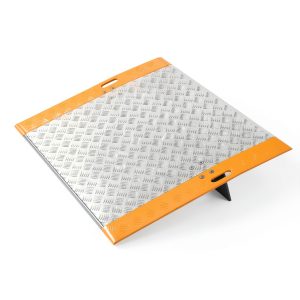High Traction Aluminum Dock Plate Global Industrial 48"W x 36"L 2700lb-0