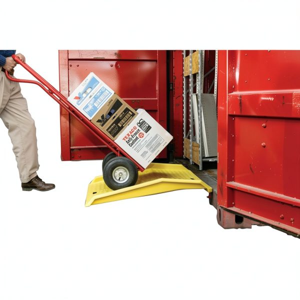 Eagle 1795 HDPE Dockplate – Yellow, 750 lb Capacity, 35×36×5 in-1