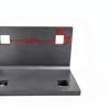 Dock Inside Corner Plate Vlaeng Heavy Galvanized Steel 5x2.75x2.75-1