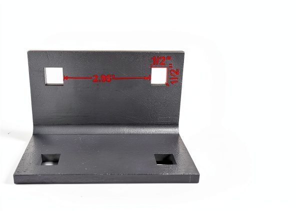 Dock Inside Corner Plate Vlaeng Heavy Galvanized Steel 5x2.75x2.75-1