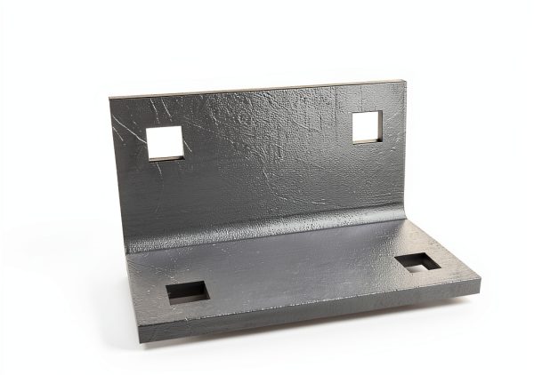 Dock Inside Corner Plate Vlaeng Heavy Galvanized Steel 5x2.75x2.75-2
