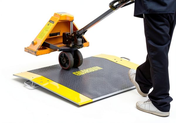 Guardian Aluminum Dock Plate 48x48 2600 lb Capacity Loading Dock Plate-1