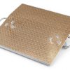 Aluminum Economizer Dock Plate Vestil 30x24 3/8 Thick 3000lb Capacity-1