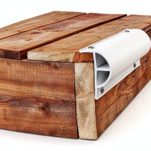 Dock Edge ProDock Heavy P Dock Bumper Profile White 3-8ft Sections-0