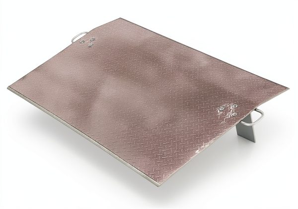 Vestil E6036 Aluminum Dock Plate 60 x 36 Heavy Duty 4100 lb Capacity-1